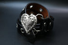 Heart Logo Eyelet Belt