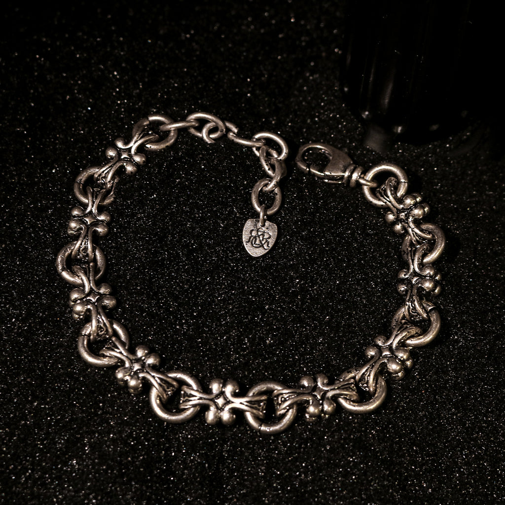 Ornate Scroll Link Wristband