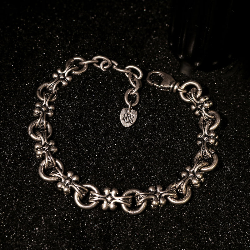 Ornate Scroll Link Wristband