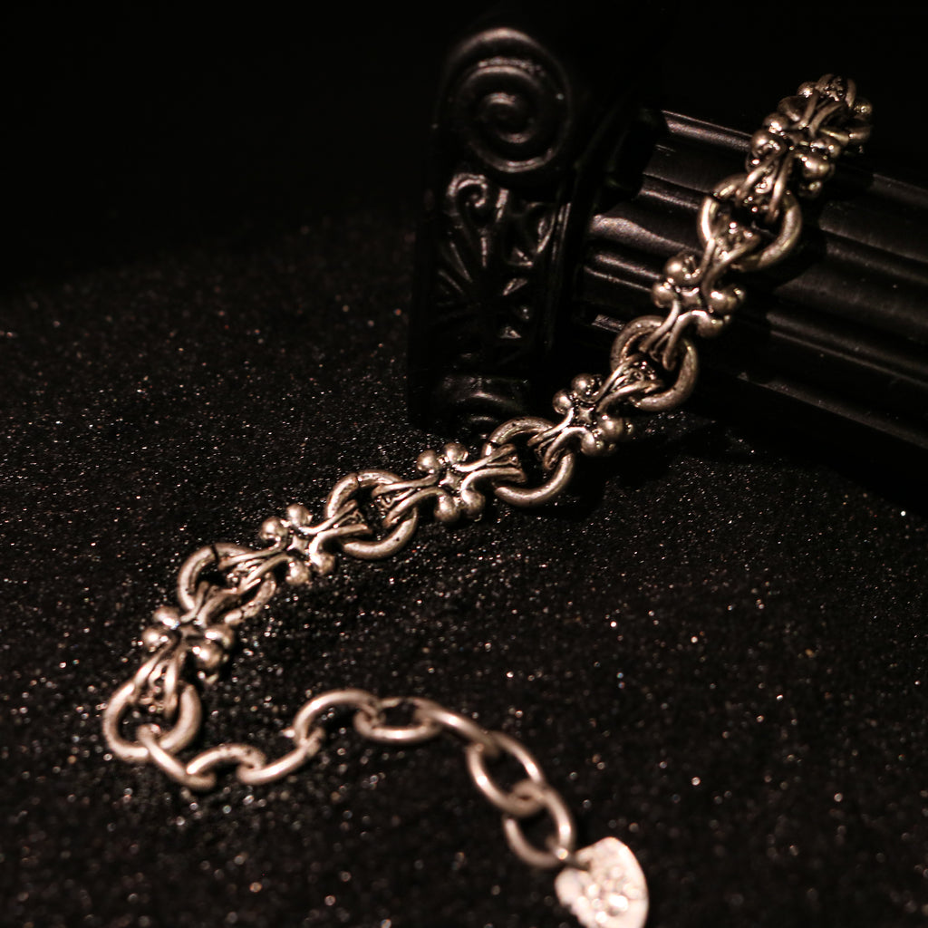 Ornate Scroll Link Wristband