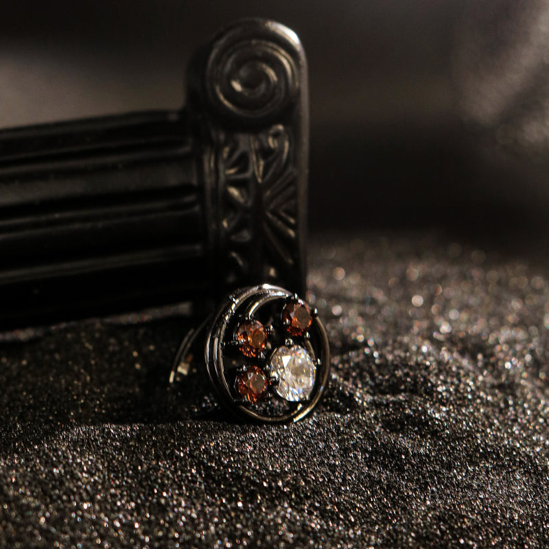 Cubic Zirconia Cluster Ring