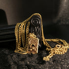 Heritage Tag Pendant Chain Necklace