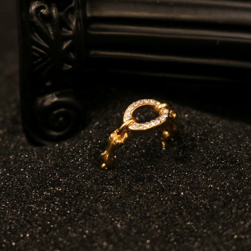 Cubic Zirconia Chain Link Ring