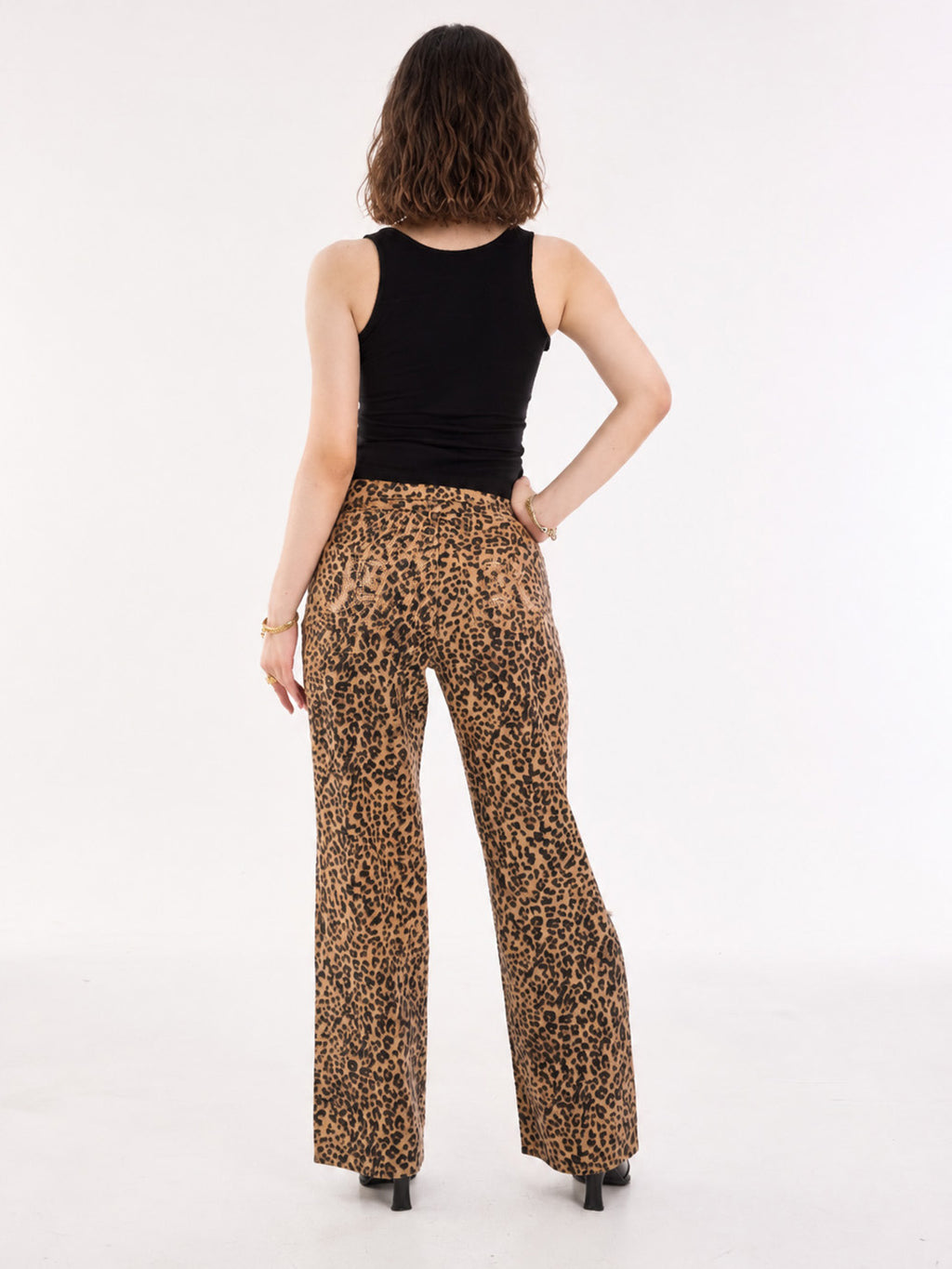 Karli Ripped Flare Jean