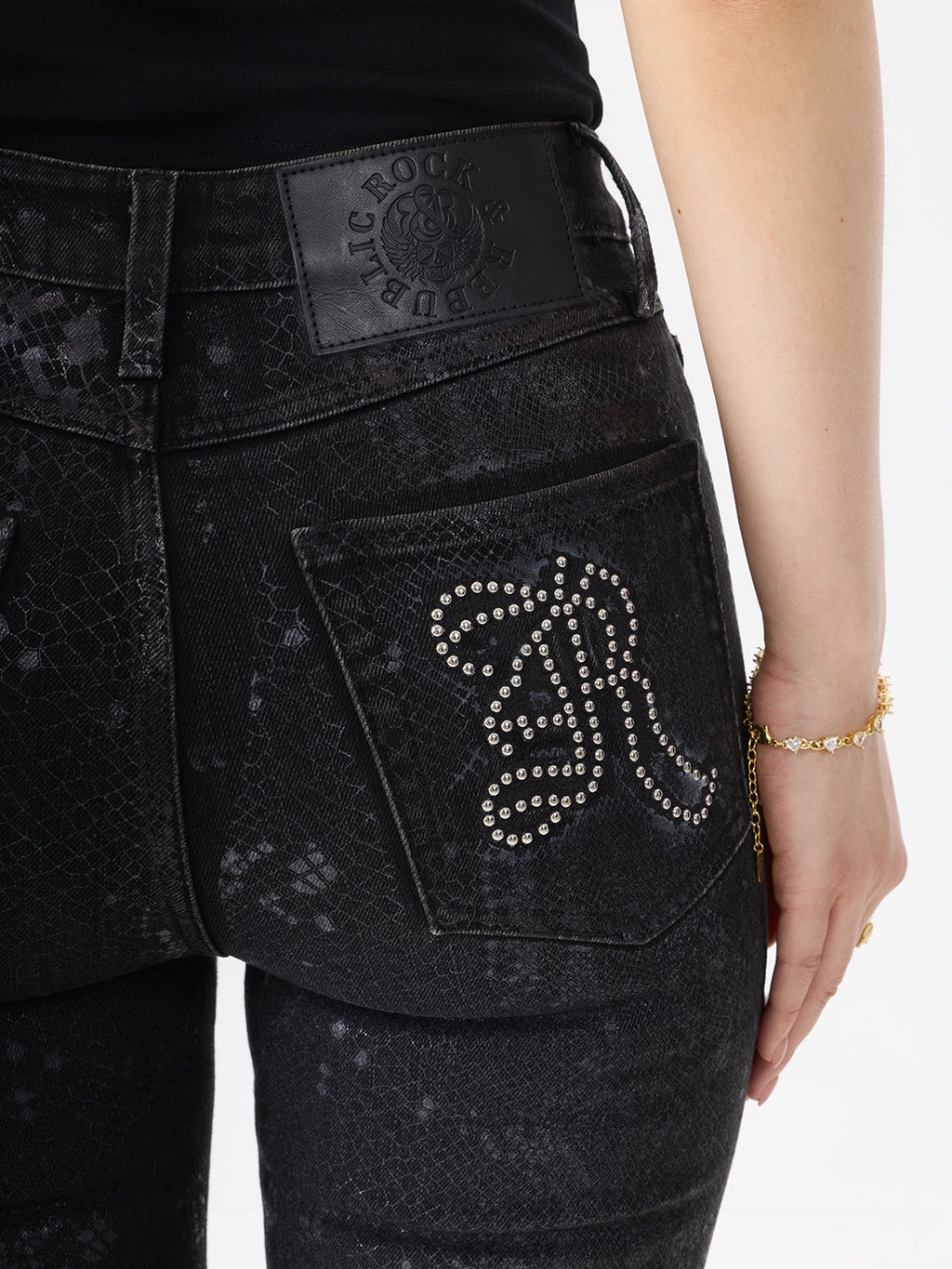 Kaia Tonal Baroque Straight Jean