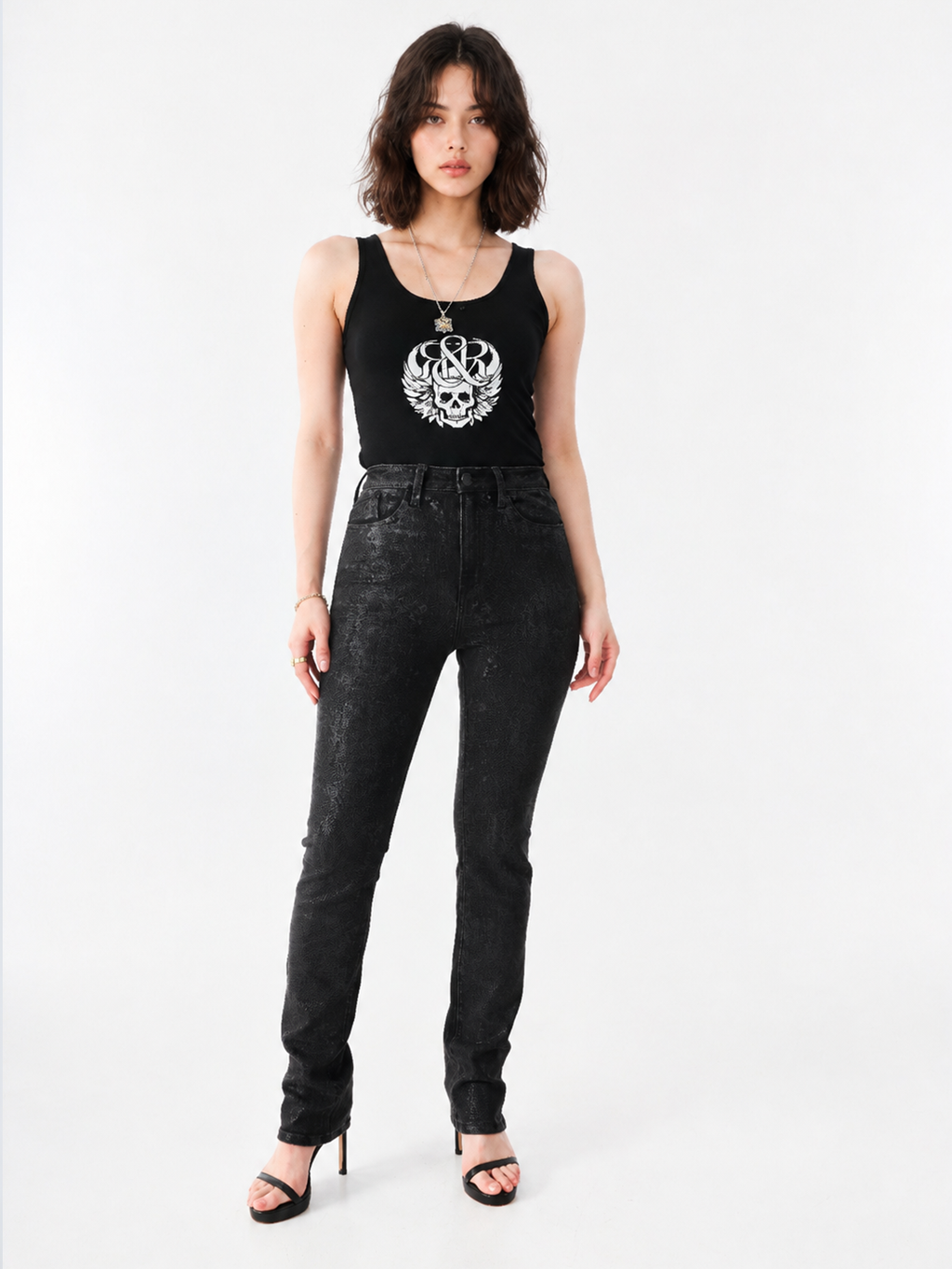 Kaia Tonal Baroque Straight Jean