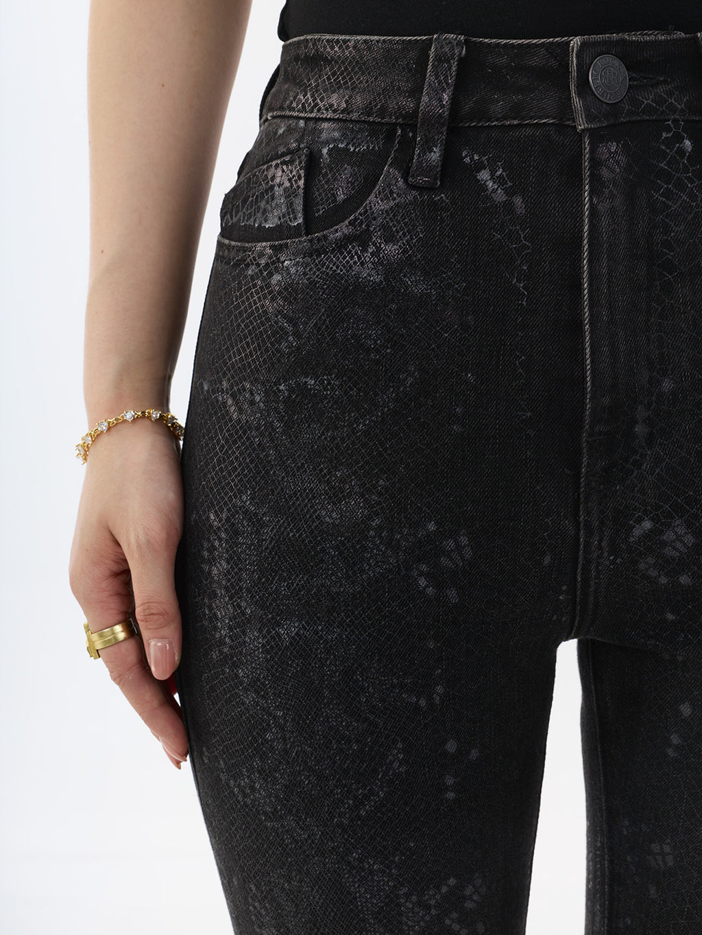Kaia Tonal Baroque Straight Jean