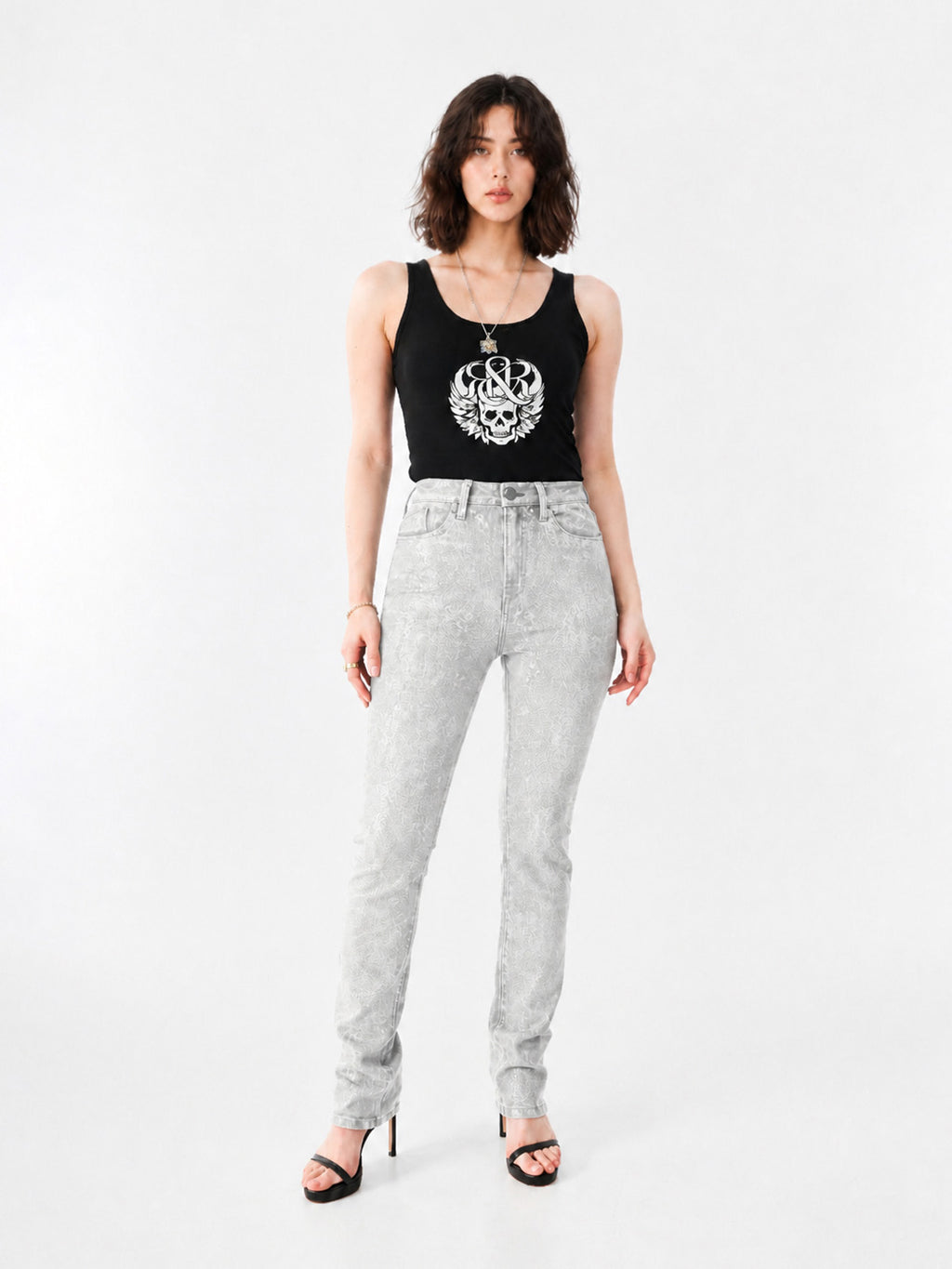 Kaia Tonal Baroque Straight Jean
