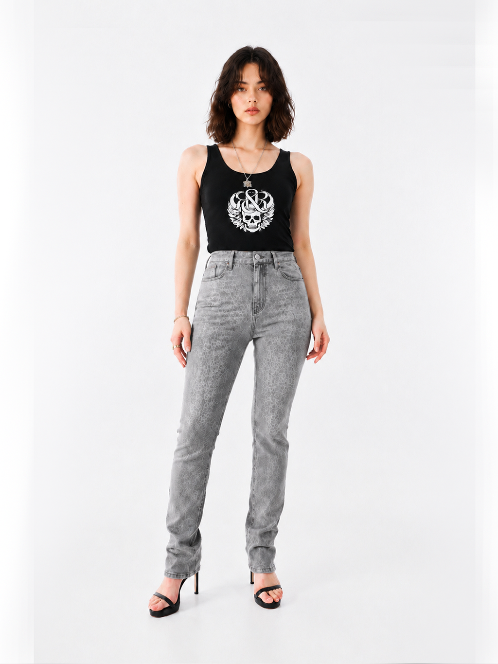 Kaia Tonal Baroque Straight Jean