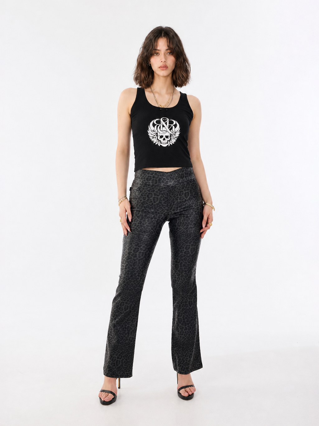 Fever Coated Black Bootcut Jean