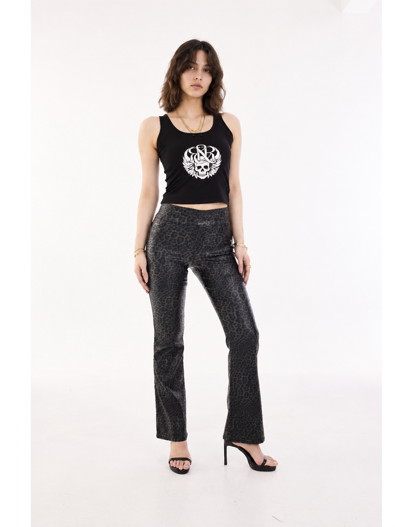 Fever Coated Black Bootcut Jean