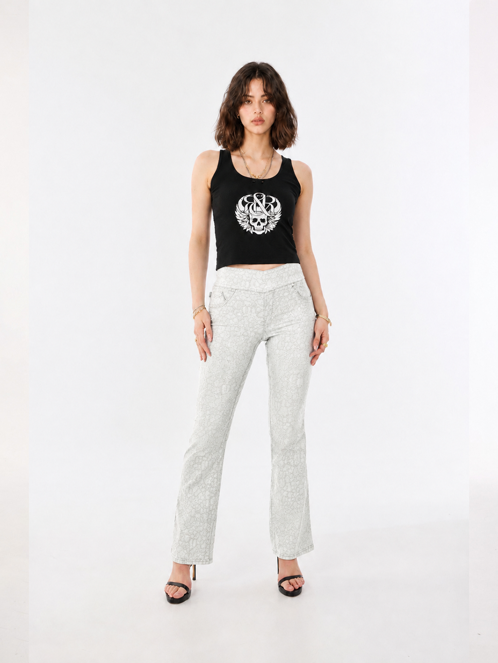 Fever Coated Black Bootcut Jean