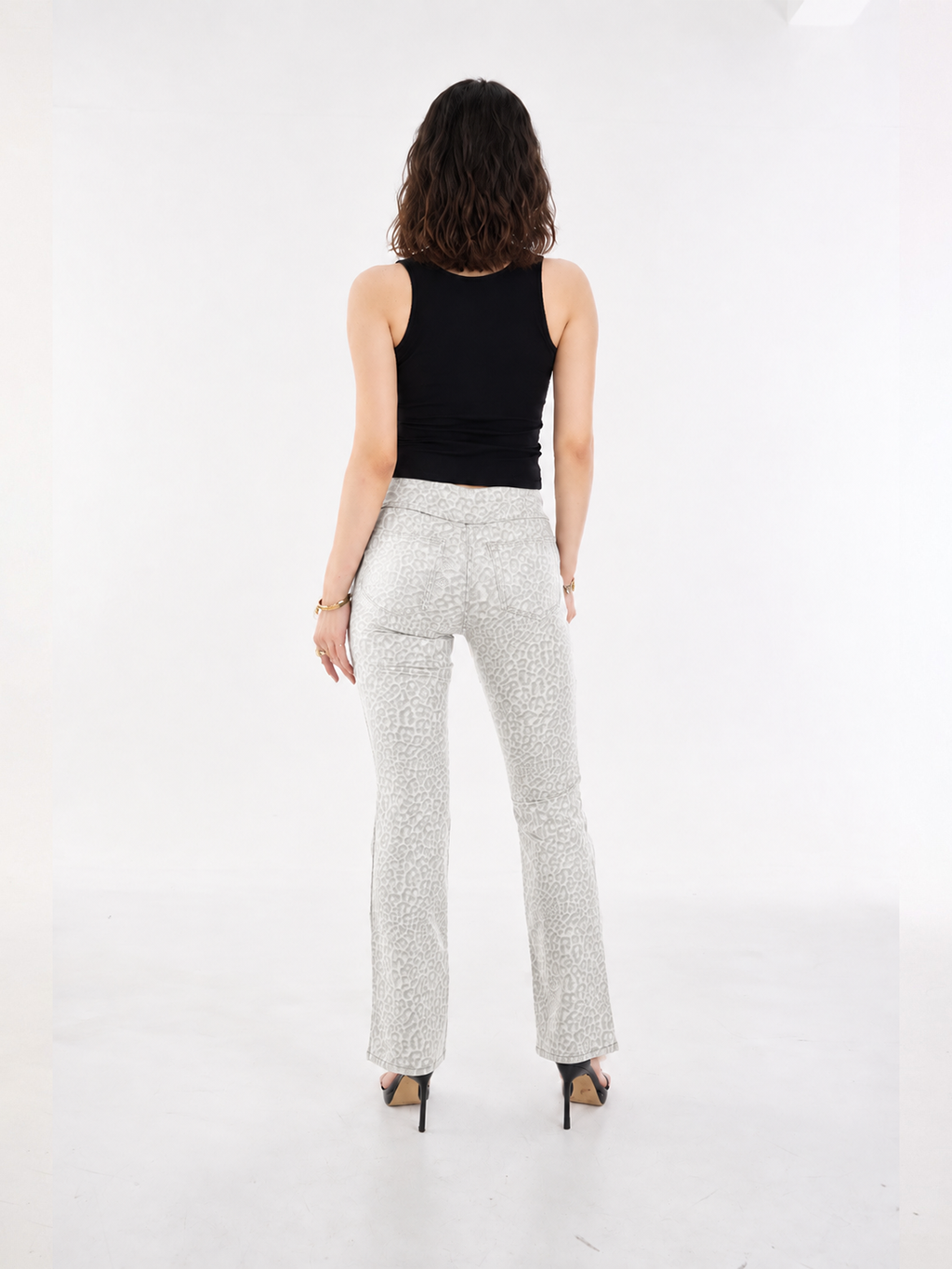 Fever Coated Black Bootcut Jean