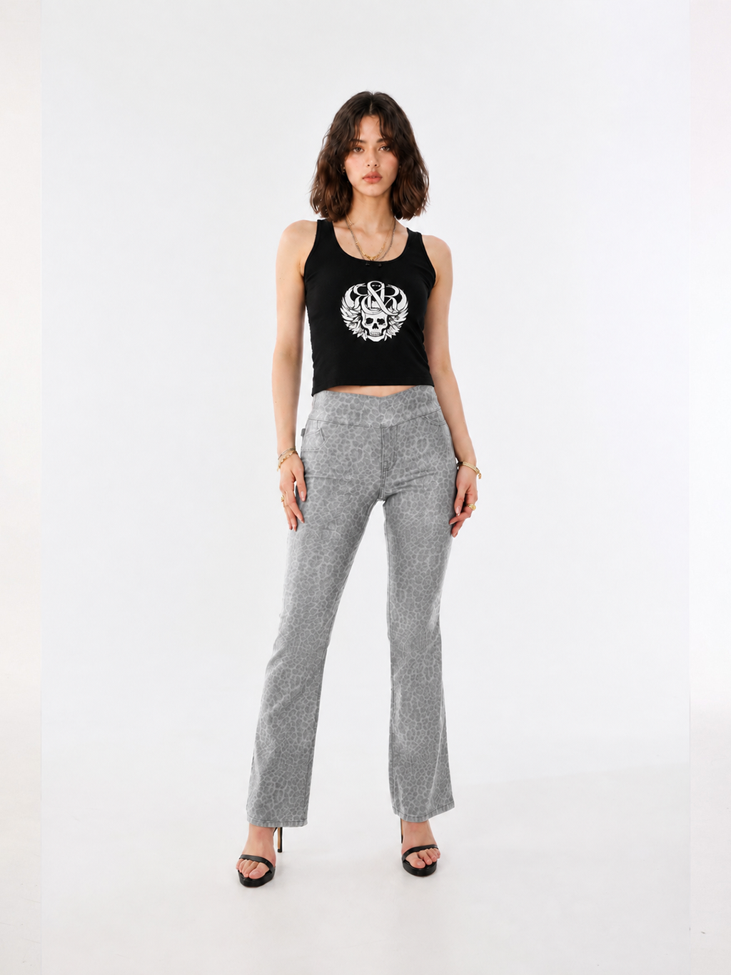 Fever Coated Black Bootcut Jean