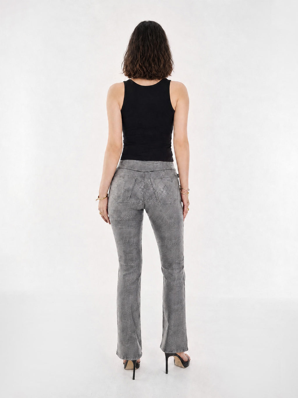 Berlin Coated Black Skinny Jean