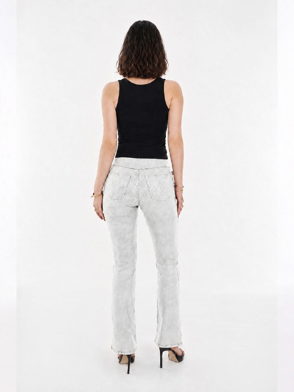 Berlin Coated Black Skinny Jean