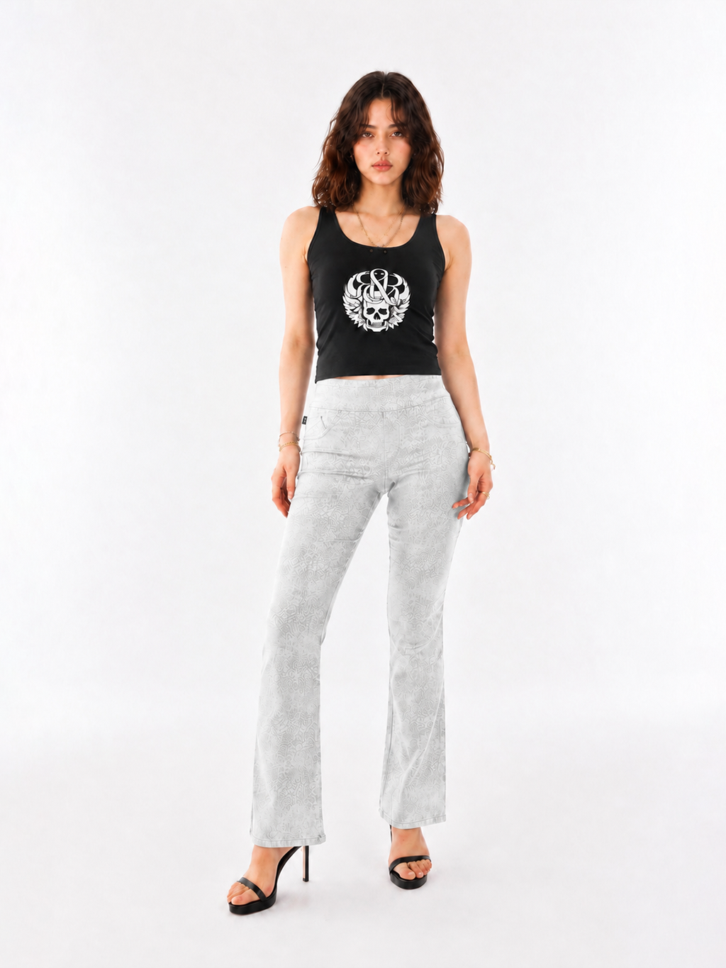 Berlin Coated Black Skinny Jean