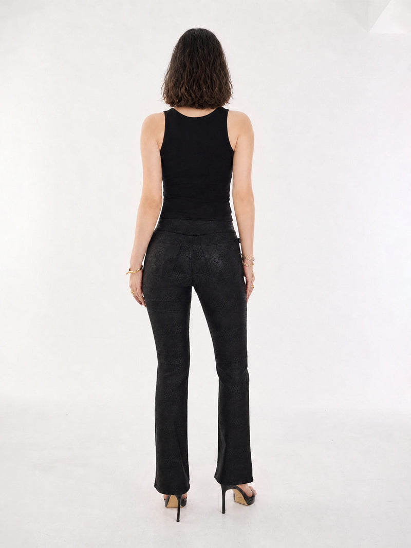 Berlin Coated Black Skinny Jean