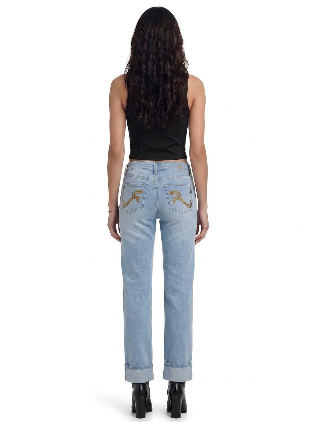 Kaia Gold R Straight Jean