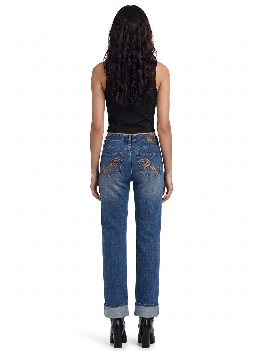 Kaia Gold R Straight Jean