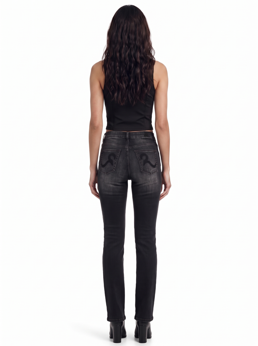 Fever Tonal Floral Bootcut Jean
