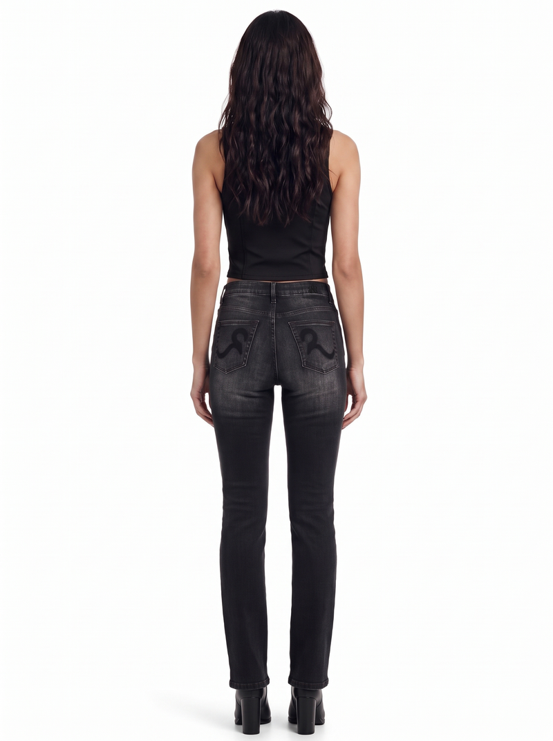 Fever Tonal Floral Bootcut Jean