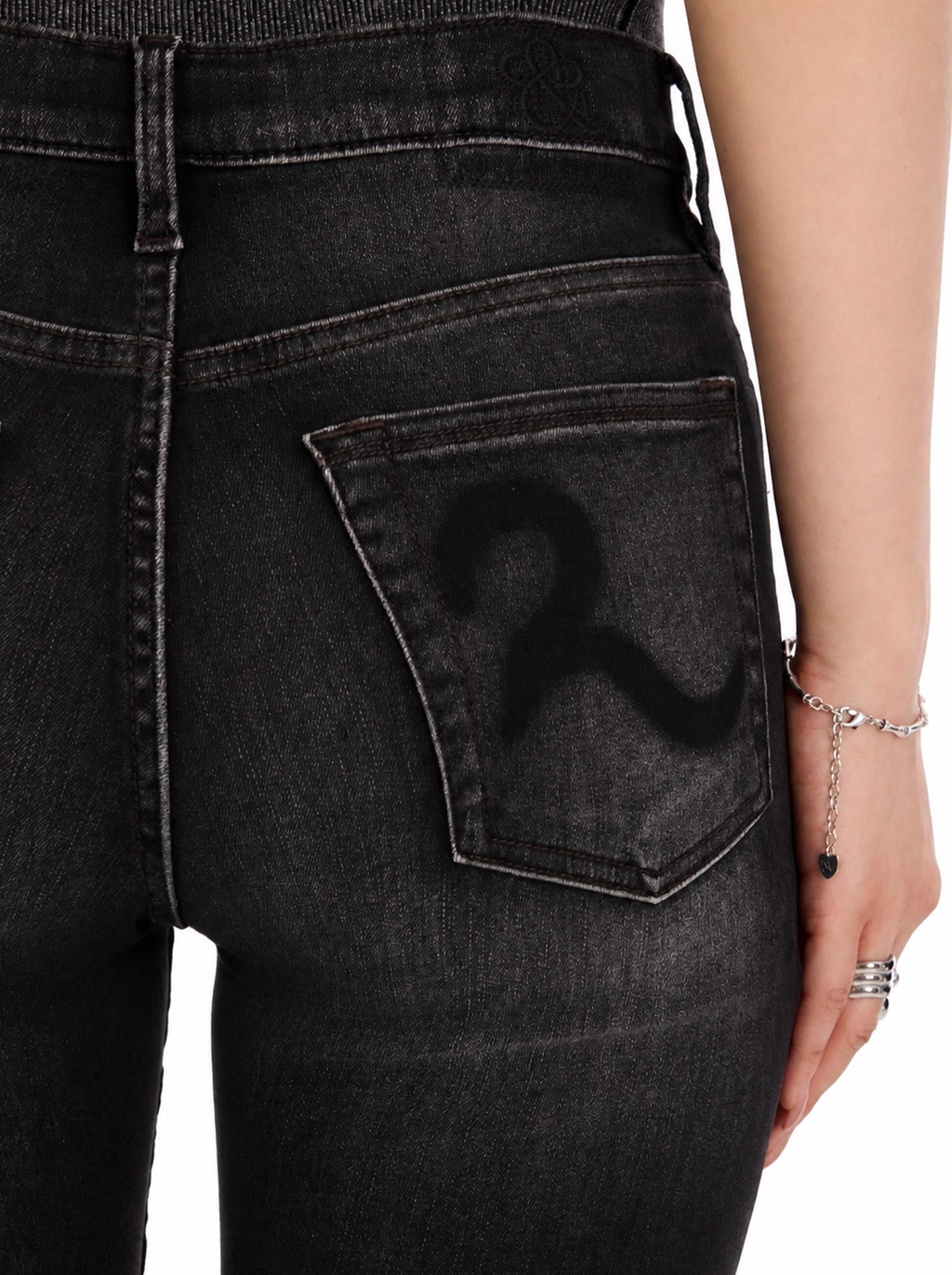Fever Tonal Floral Bootcut Jean