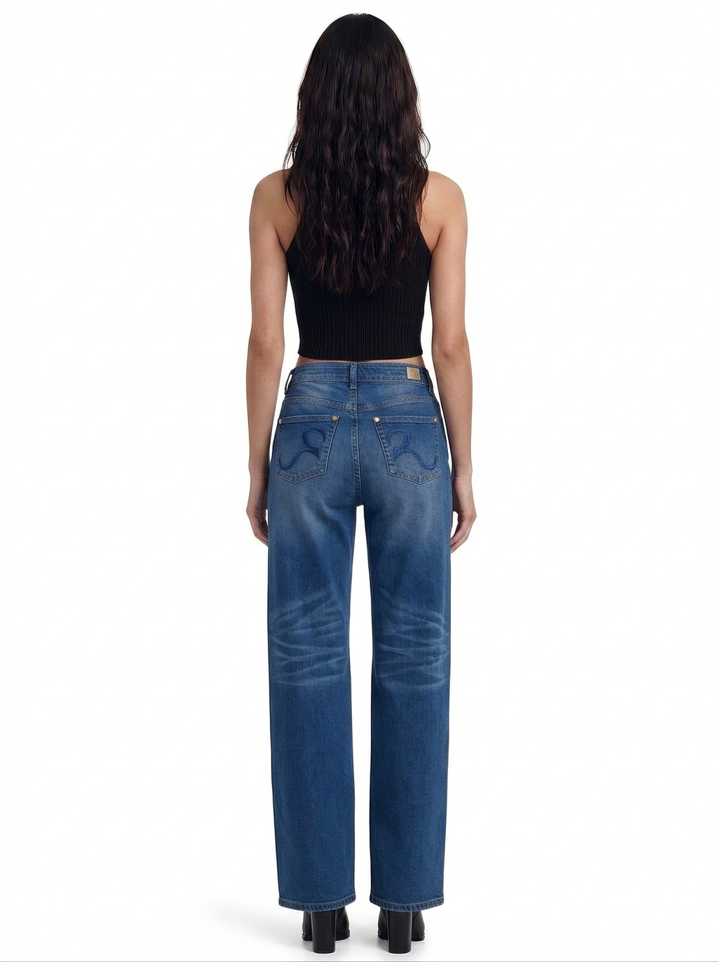 Kaia Blue R Straight Jean