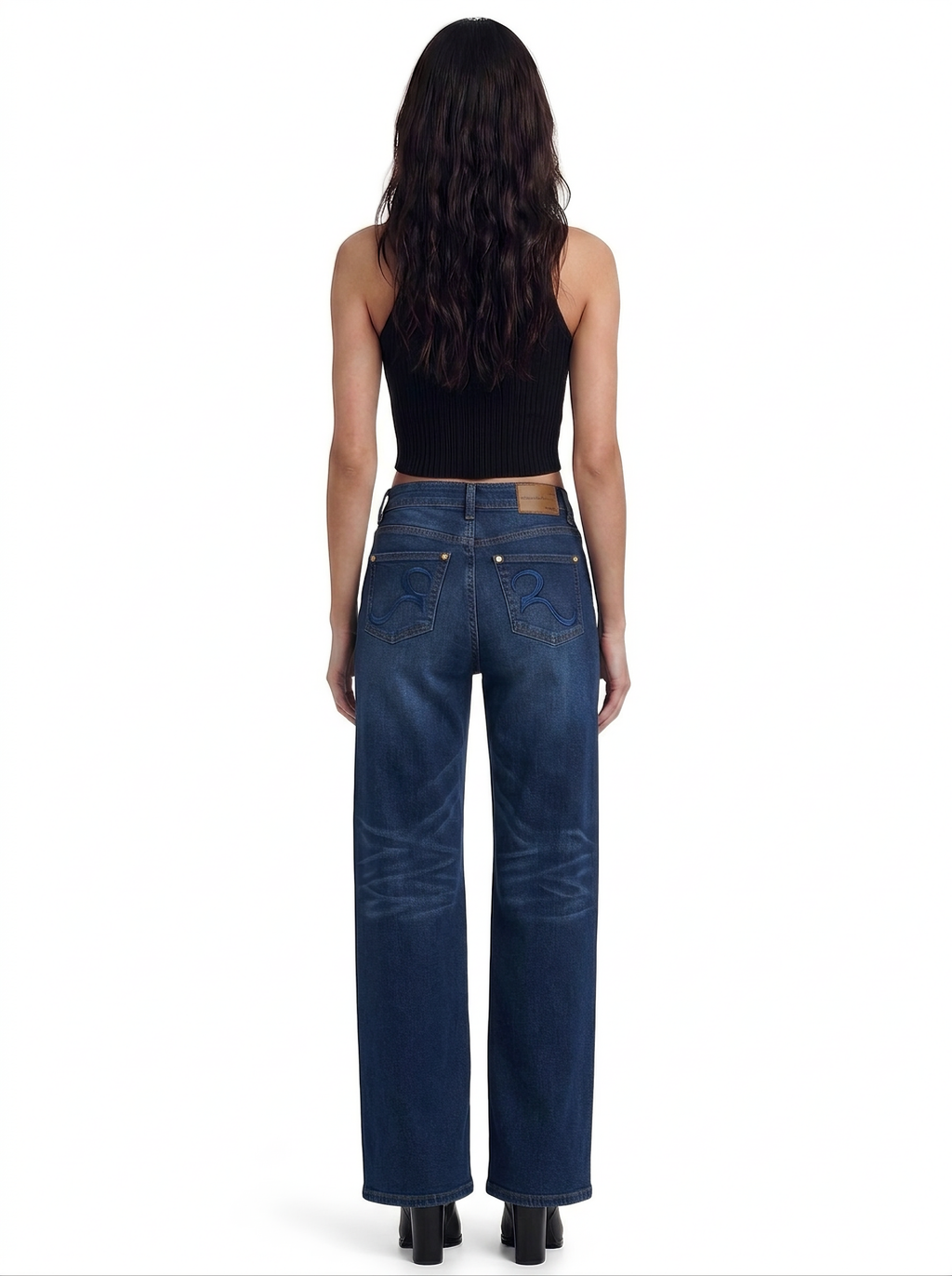 Kaia Blue R Straight Jean