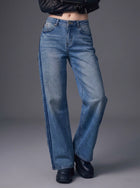 Kaia Blue R Straight Jean