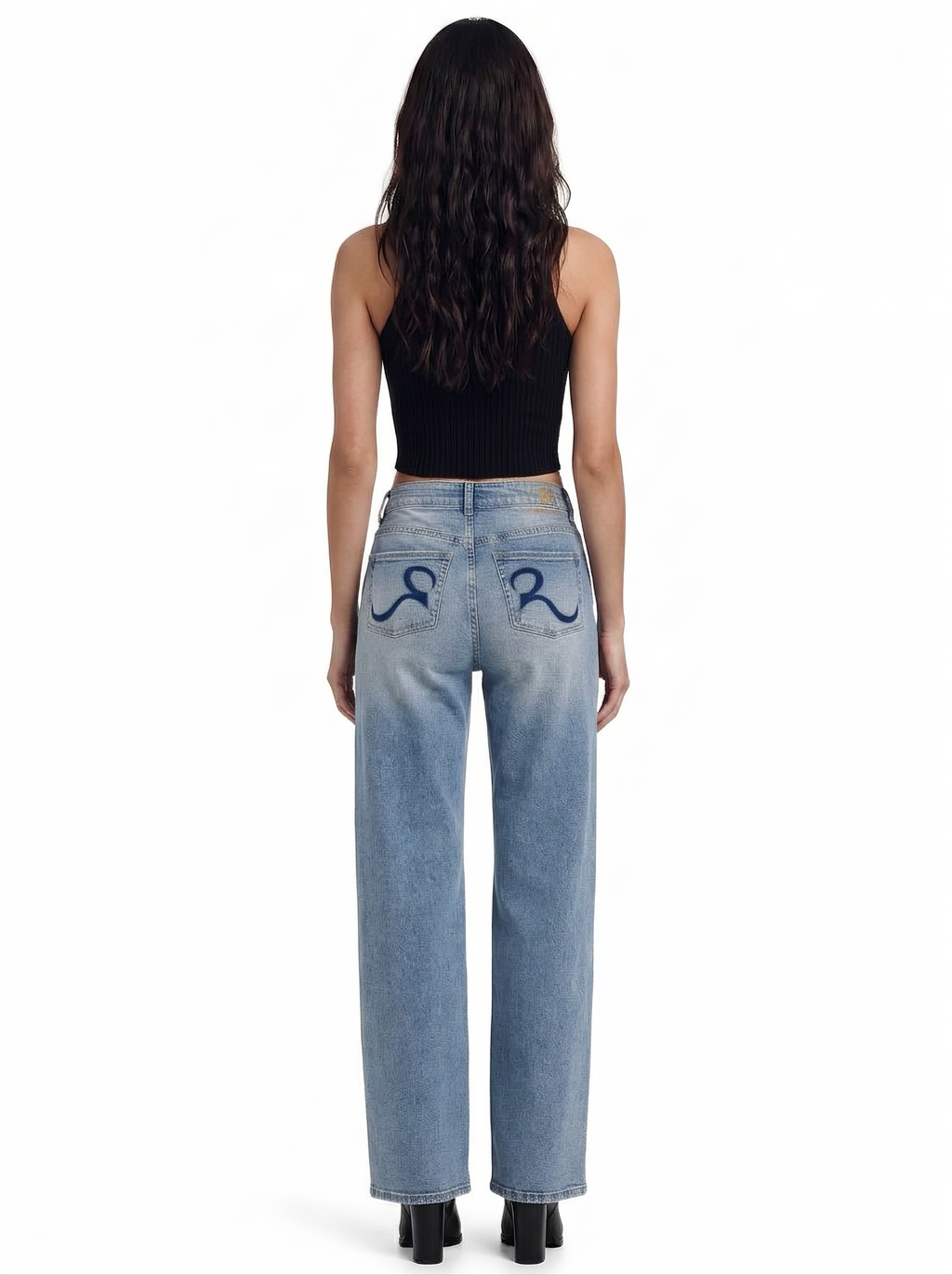 Kaia Blue R Straight Jean