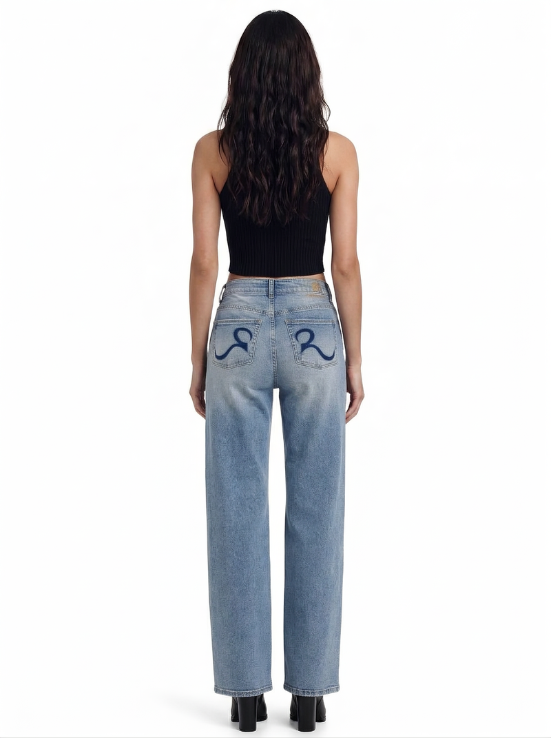 Kaia Blue R Straight Jean