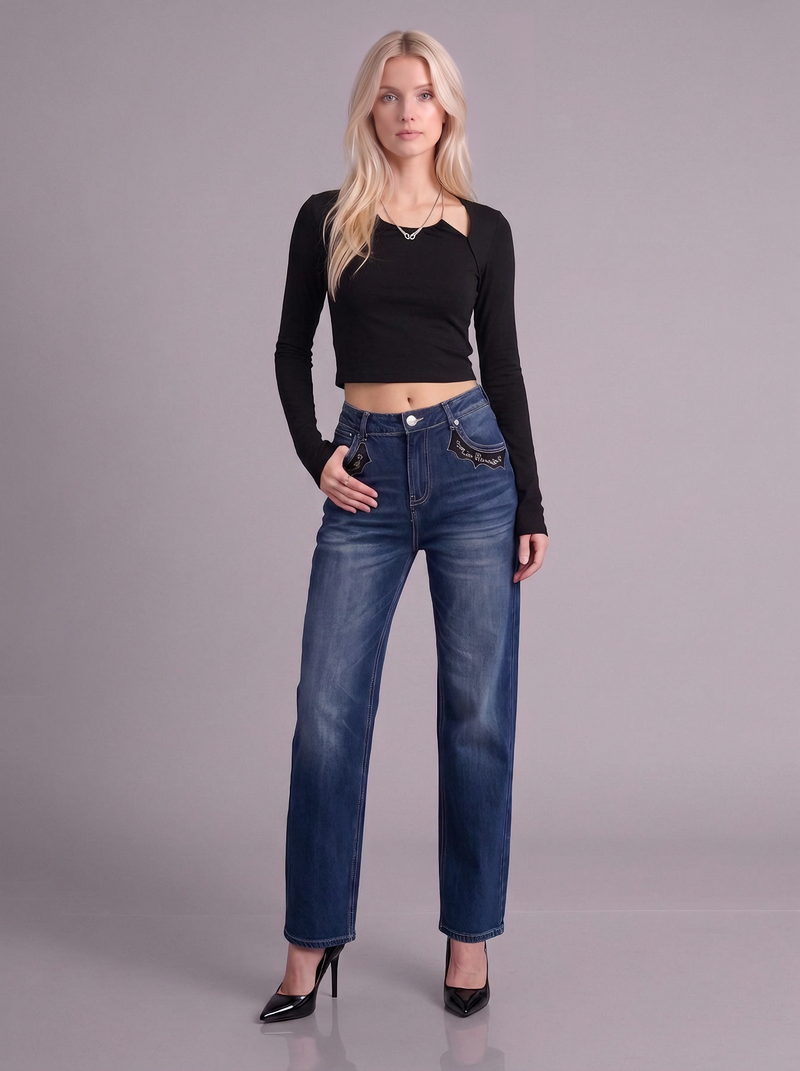 Asymmetric Wrap Fitted Top