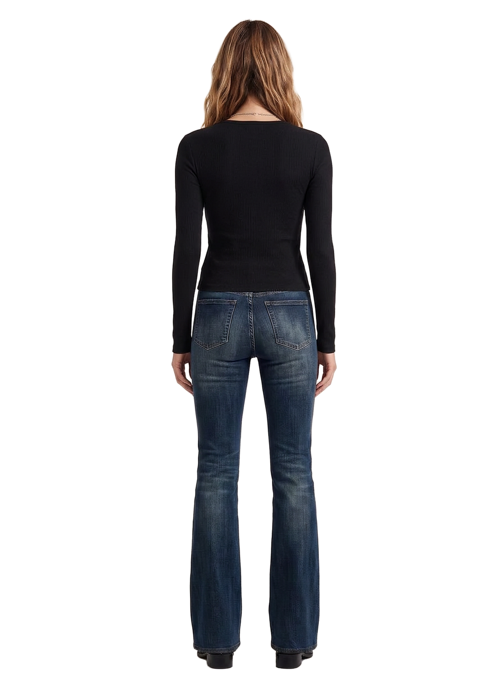 Asymmetric Wrap Fitted Top