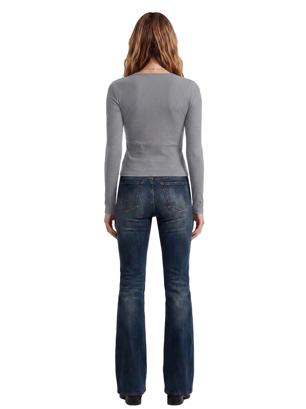 Asymmetric Wrap Fitted Top