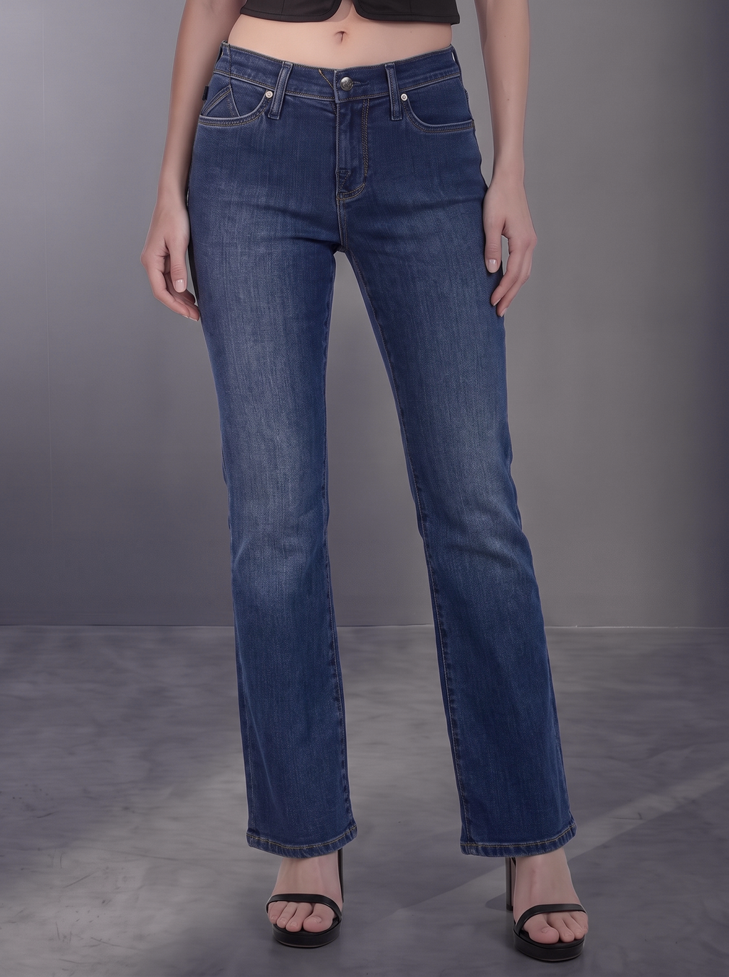 Fever R Stitch Bootcut Jean