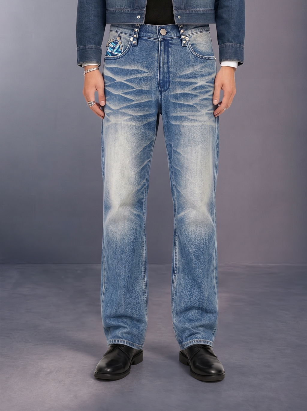 Neil Diamond Fade Straight Jean