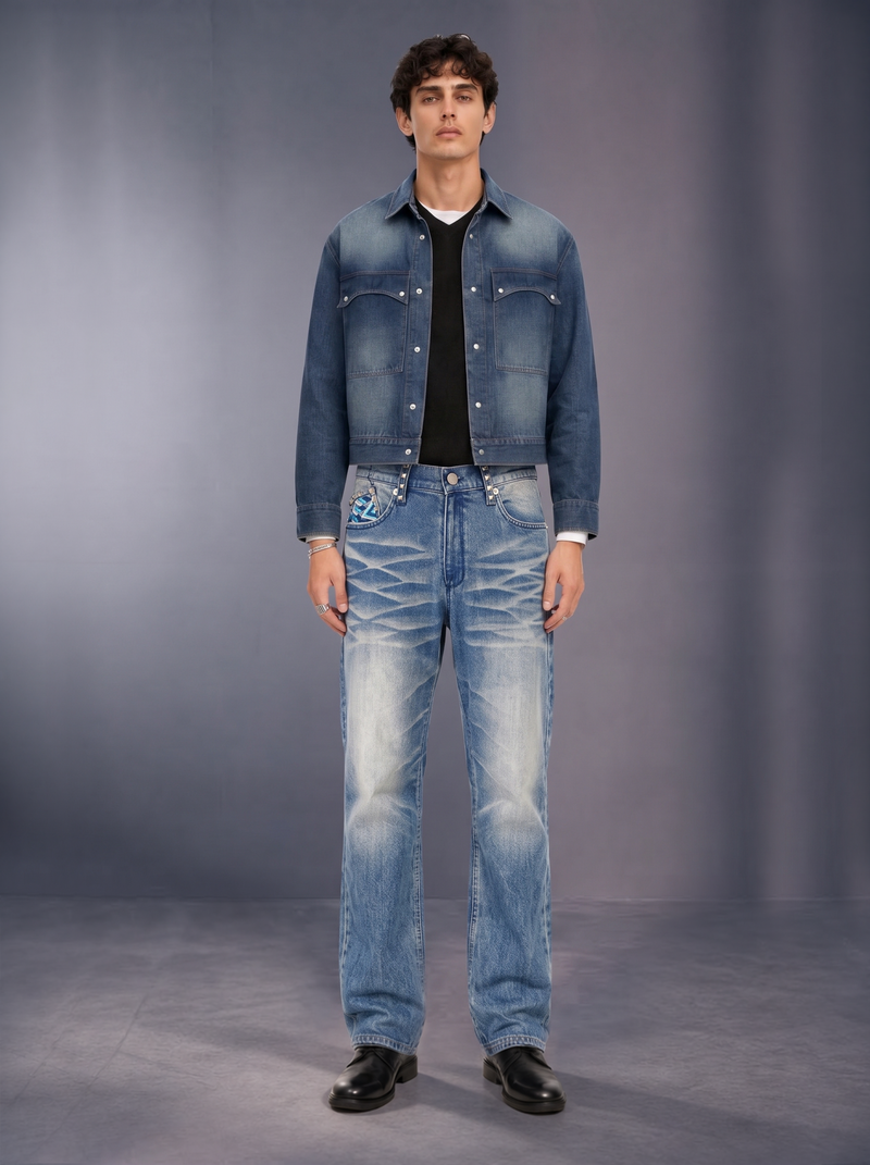 Neil Diamond Fade Straight Jean