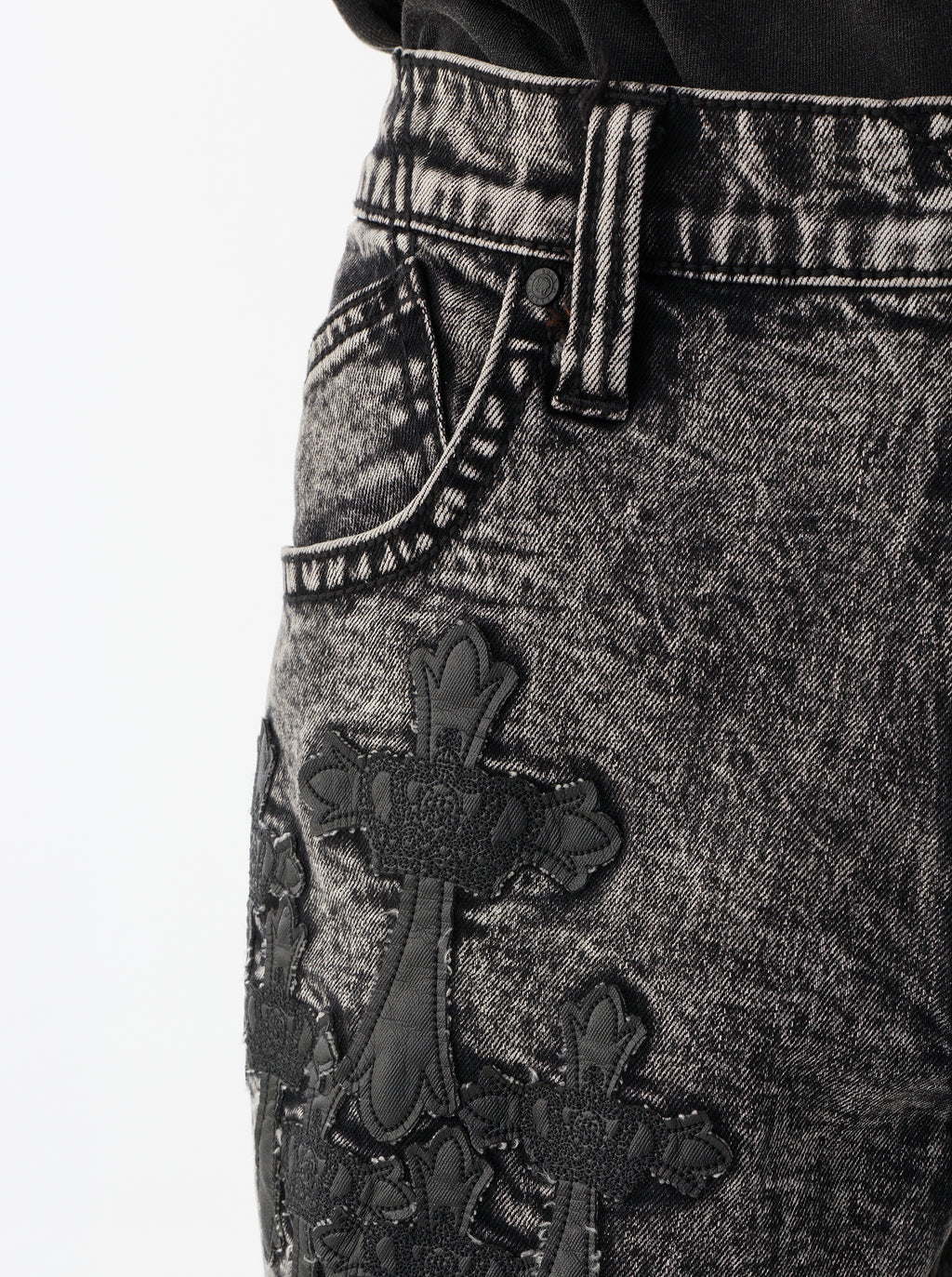 Neil Tonal Paisley Straight Jean