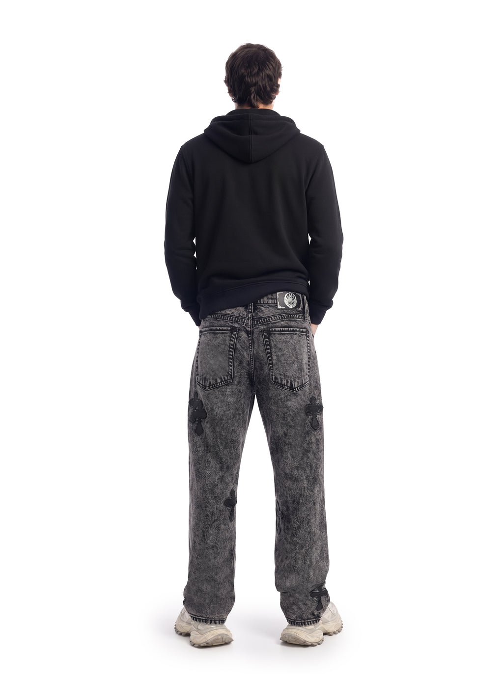 Neil Tonal Paisley Straight Jean