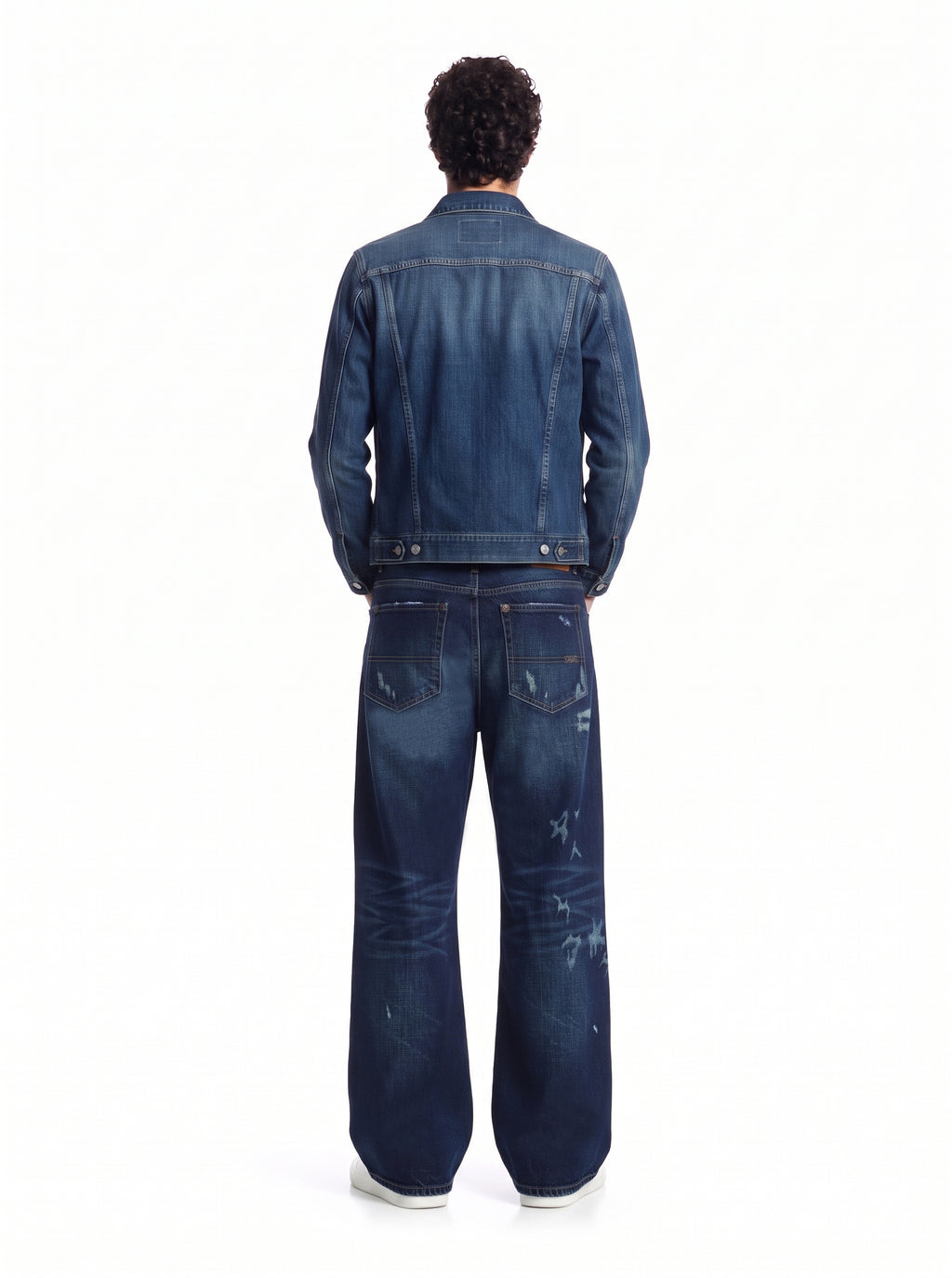 Neil Bleached Fade Straight Jean