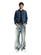 Neil Bleached Fade Straight Jean