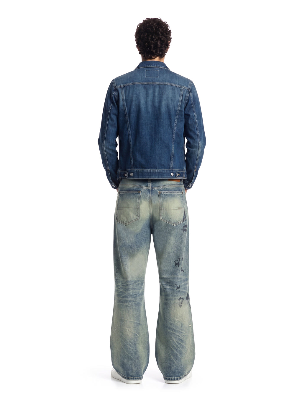 Neil Bleached Fade Straight Jean