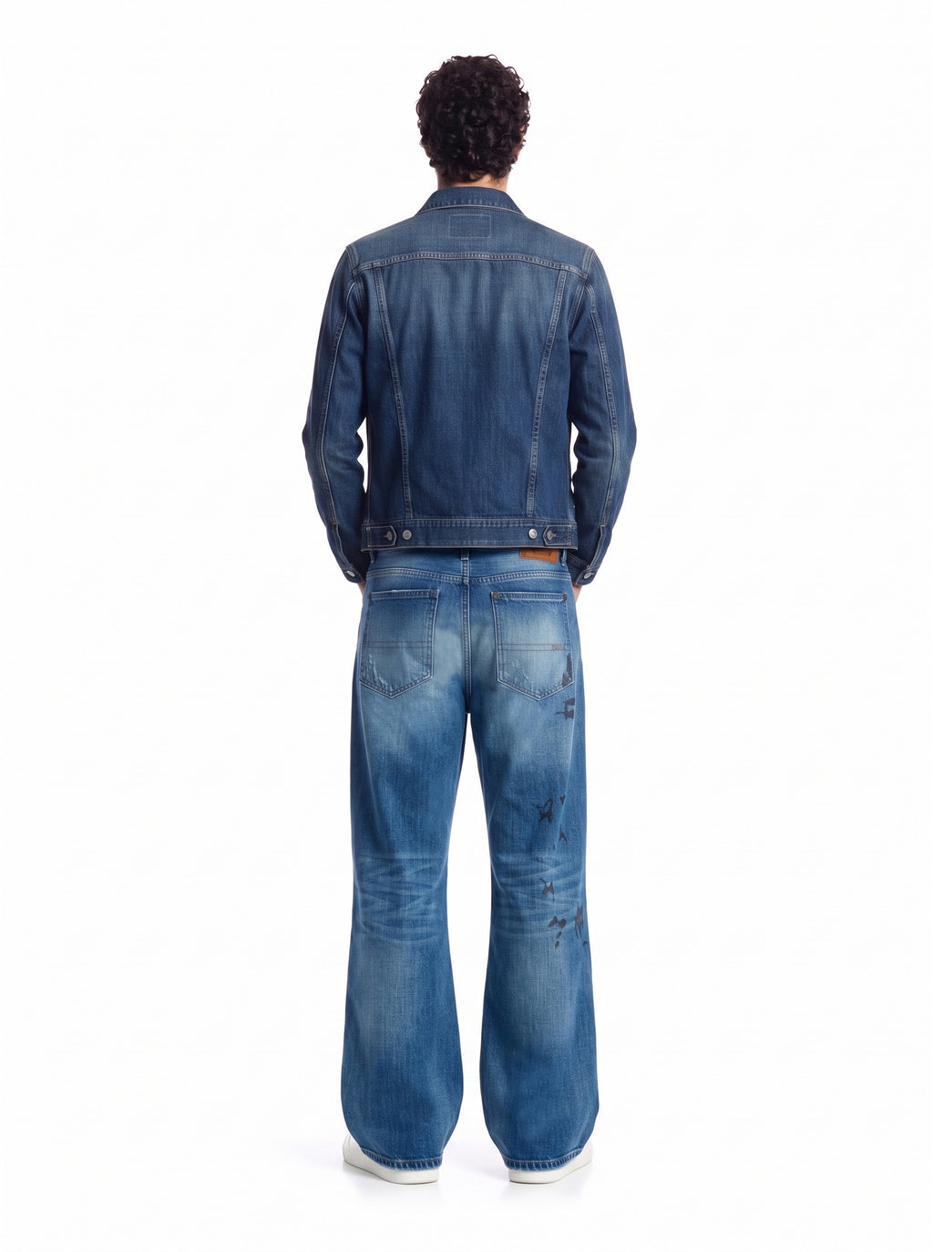 Neil Bleached Fade Straight Jean