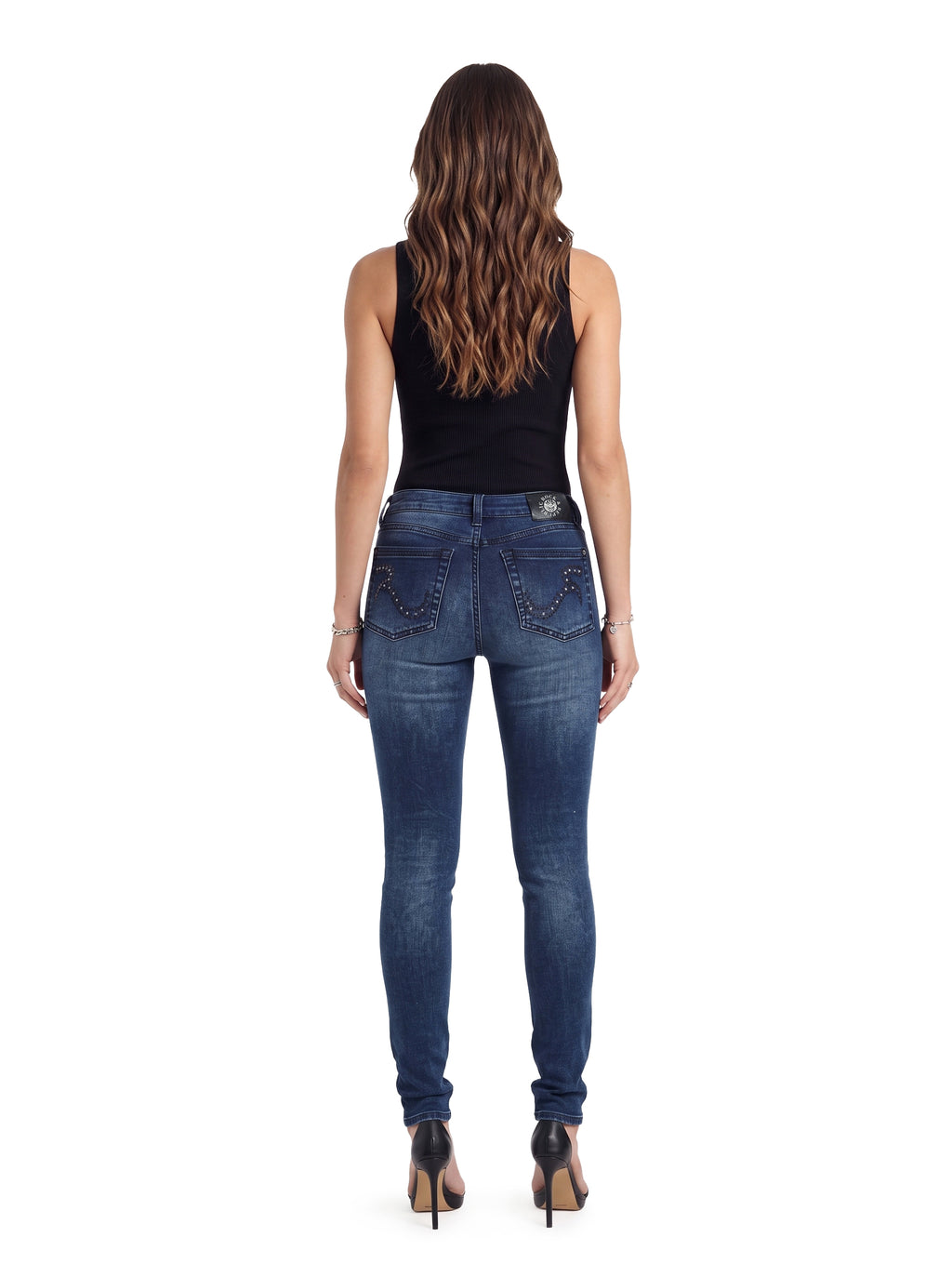 Kaia Crystal Burst Straight Jean