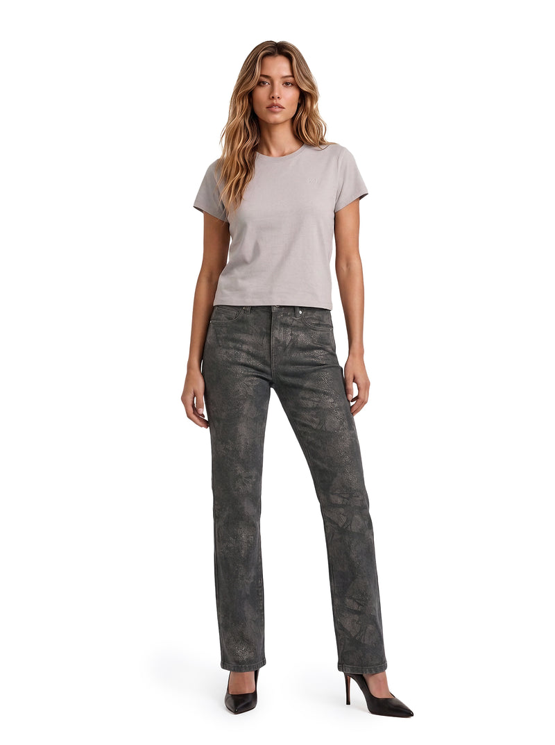 Kendall Tonal Paisley Wide Leg Jean