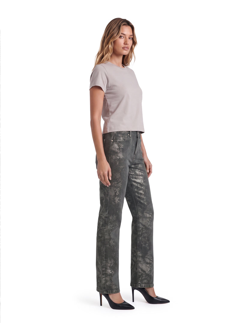 Kendall Tonal Paisley Wide Leg Jean