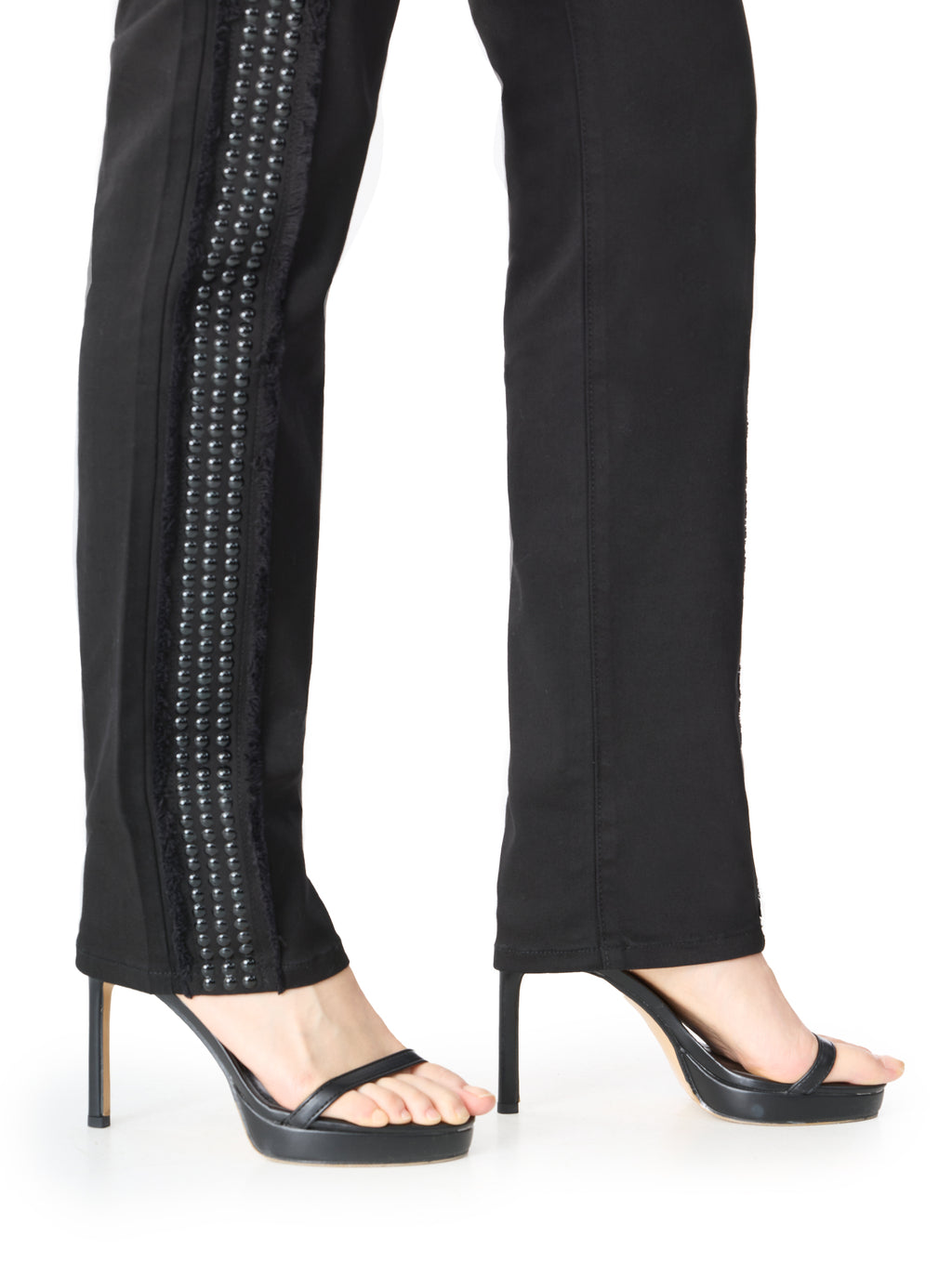 Kaia Tonal Logo Straight Jean