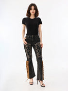 Fever Western Embroidered Bootcut Jean