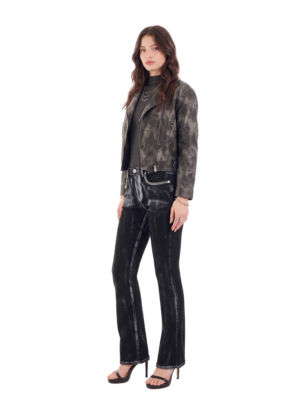 Fever Crystal Trim Bootcut Jean